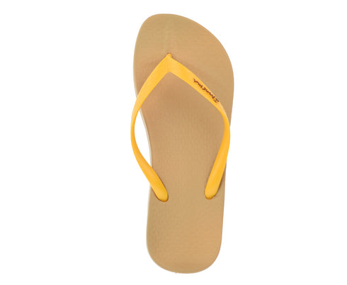 Slapi dama, IPANEMA IV Fem Vegan, 21526 galben, sintetic